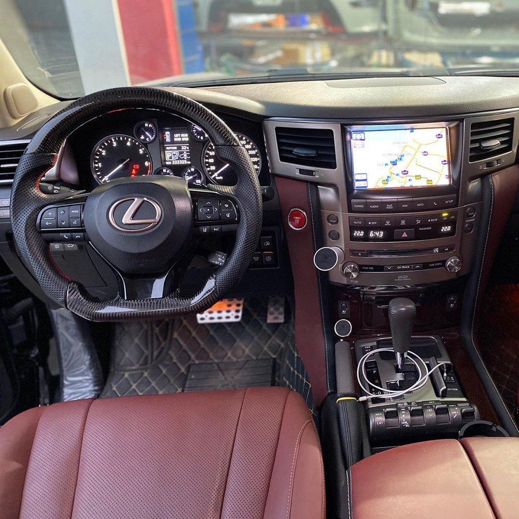 Steering Wheel Assembly Anatomical (carbon) for Lexus LX570/450d