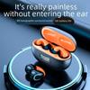 Clip-on Wireless Sports Bluetooth Headset for Running - Open TWS Headset with Non-In-Ear Design