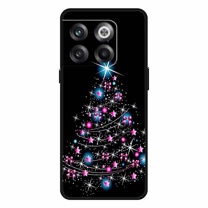 For Oneplus 10T Case 10 Pro Christmas Silicone Soft TPU Cover for Oneplus Nord N20 SE One plus ACE Pro 10T Coque New Year Gift