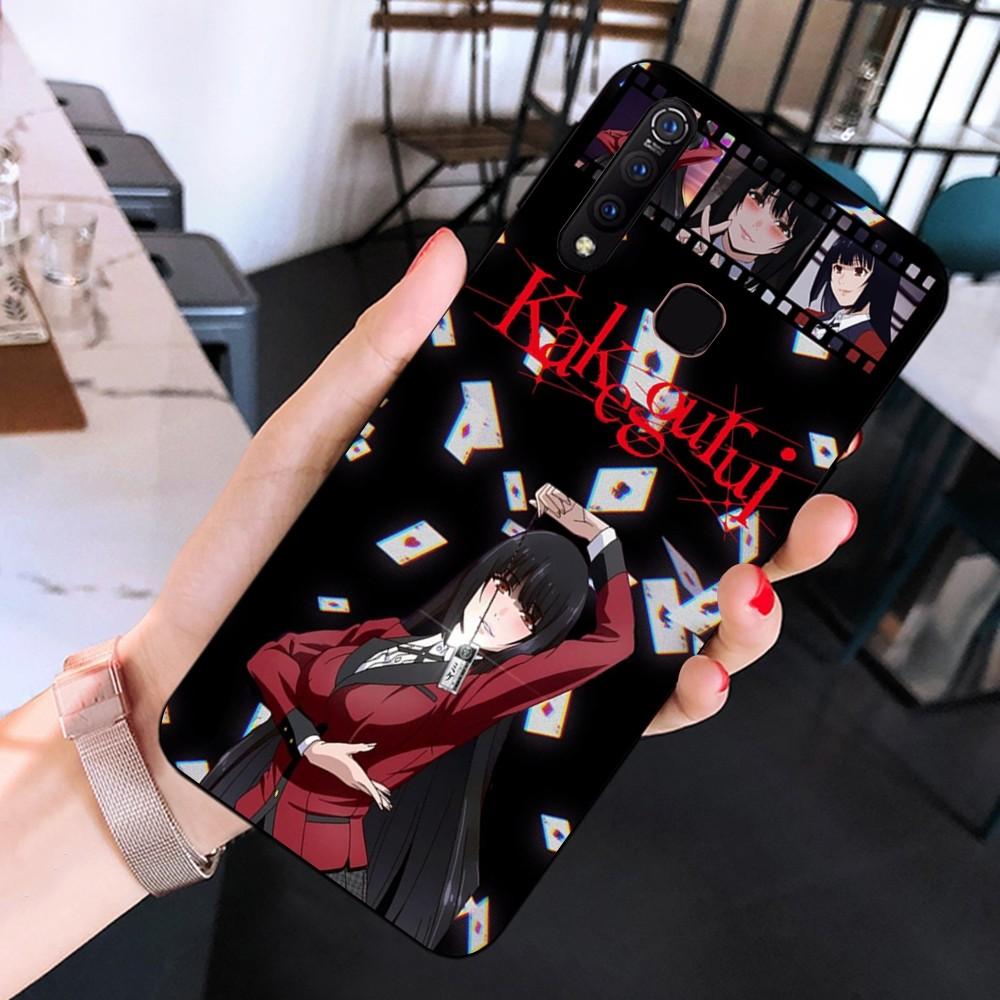 Japanese Anime Kakegurui Jabami Yumeko Phone Case For Huawei Y9 6 7 5 Prime Enjoy 7s 7 8 plus 7a 9e 9plus 8E Lite Psmart Shell