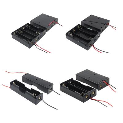 5Pack 18650 Battery Box Storage Case With Spring Contacts And Cover For Electronic Devices