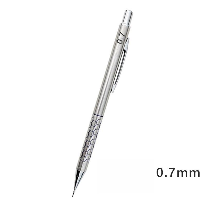 

Automatic Pencil Metal Mechanical Pencil with Eraser Case 2b Hb Lead Art Sketch Supply Writing Stationery
