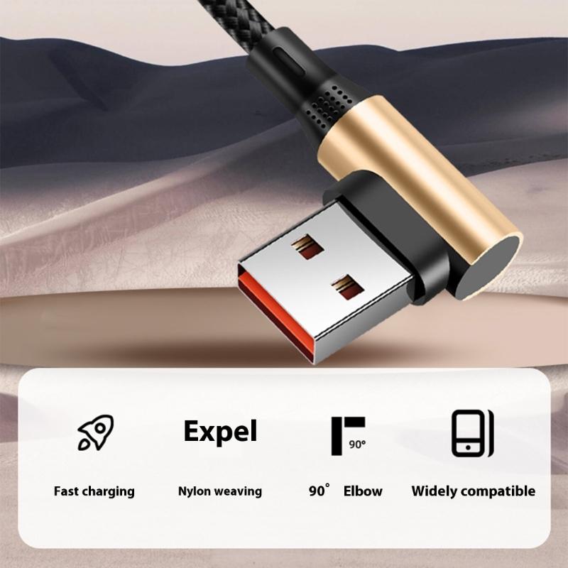 Short USB Type C Cable Fast Charging Durability Braided Cord for Quick Power Delivery and Travel Use