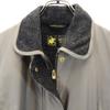 HUNTING WORLD made in Italy Stainless collar coat 40 khaki Women Used