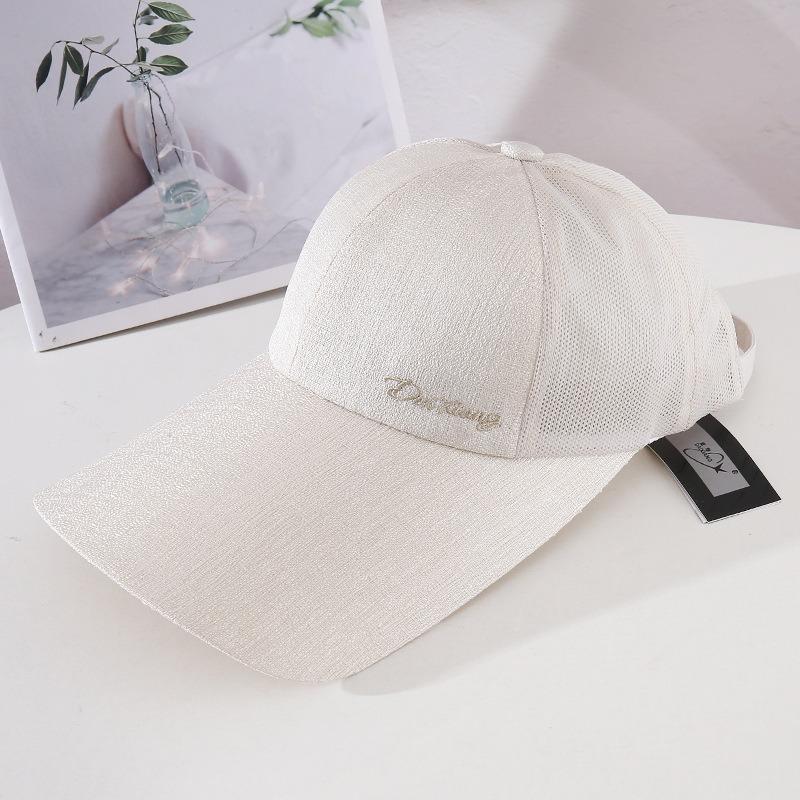 Neue Baseballkappen für Männer und Frauen Frühling und Sommer Sonnenschutz Visier verlängerter Schirmkappe Outdoor Bergsteigen