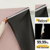 Velcro Blackout No-Drill Curtains: Room Divider, Bay Window & Small Window Self-Adhesive Coverings