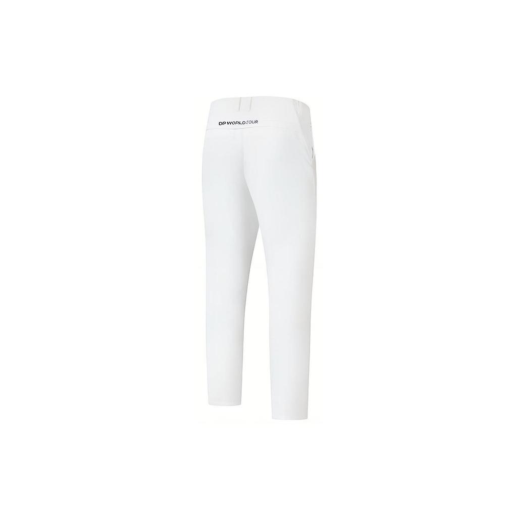 Fila Athletics Solid Logo Golf Outdoor Woven Sports Long Pants Men Pants Jade-White A11M235821F-WT