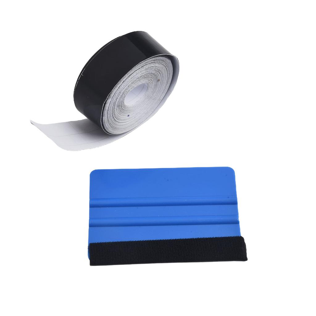 Sada autofólií s vysokým leskem Vinyl Wrap Kit Chrom Delete Blackout Vinylová fólie na zdobení oken Páska proti poškrábání Vodotěsná ochranná fólie