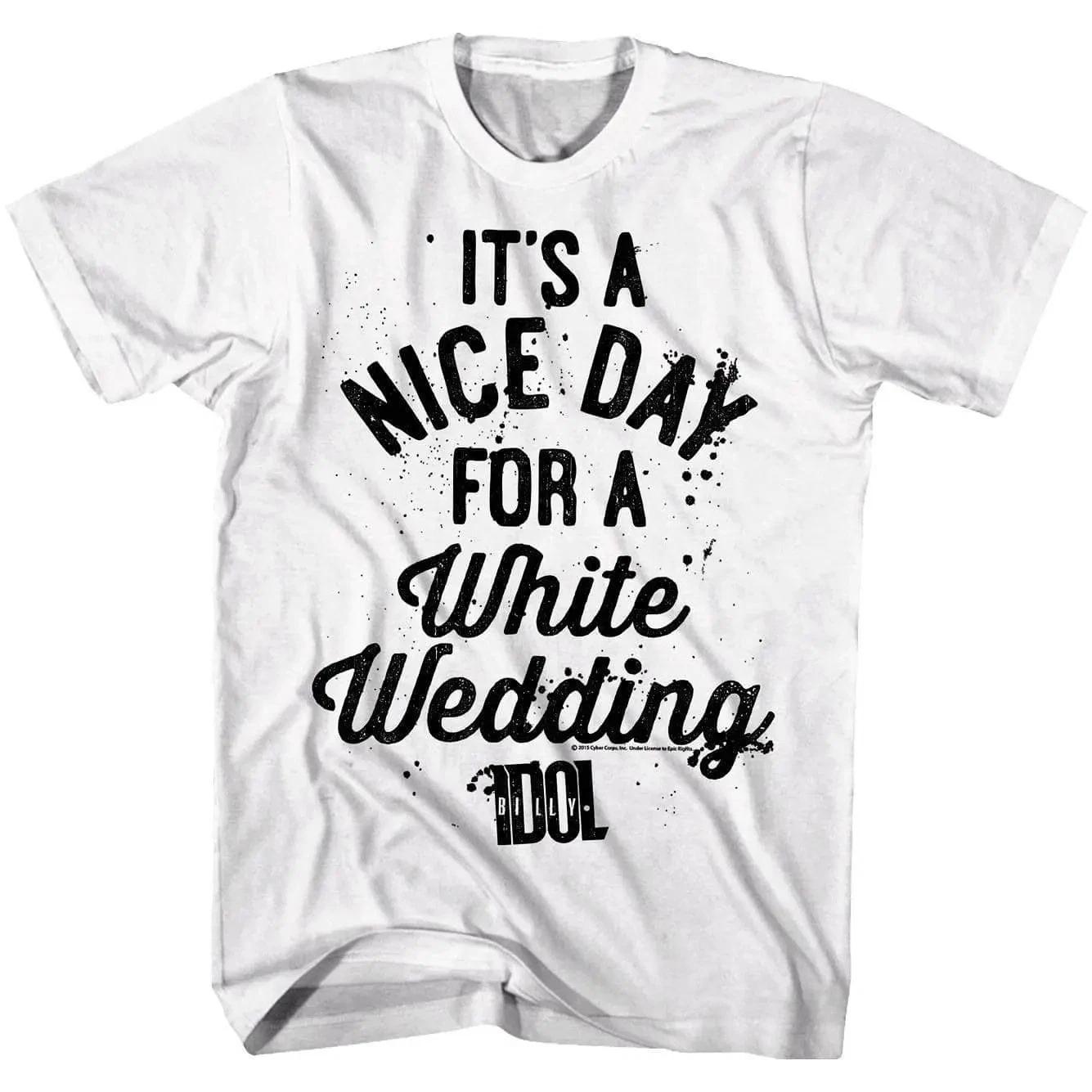 Billy Idol White Wedding Men s T Shirt 3XL