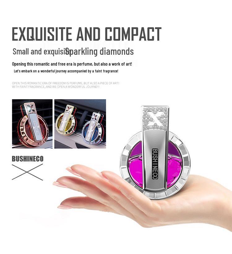 Rhinestone Car Vent Perfume Clip & Aromatherapy Freshener