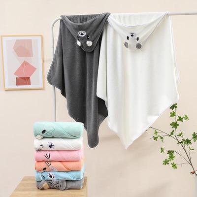Hooded Baby Bath Towel & Quick-Dry Bathrobe for Newborns and Children