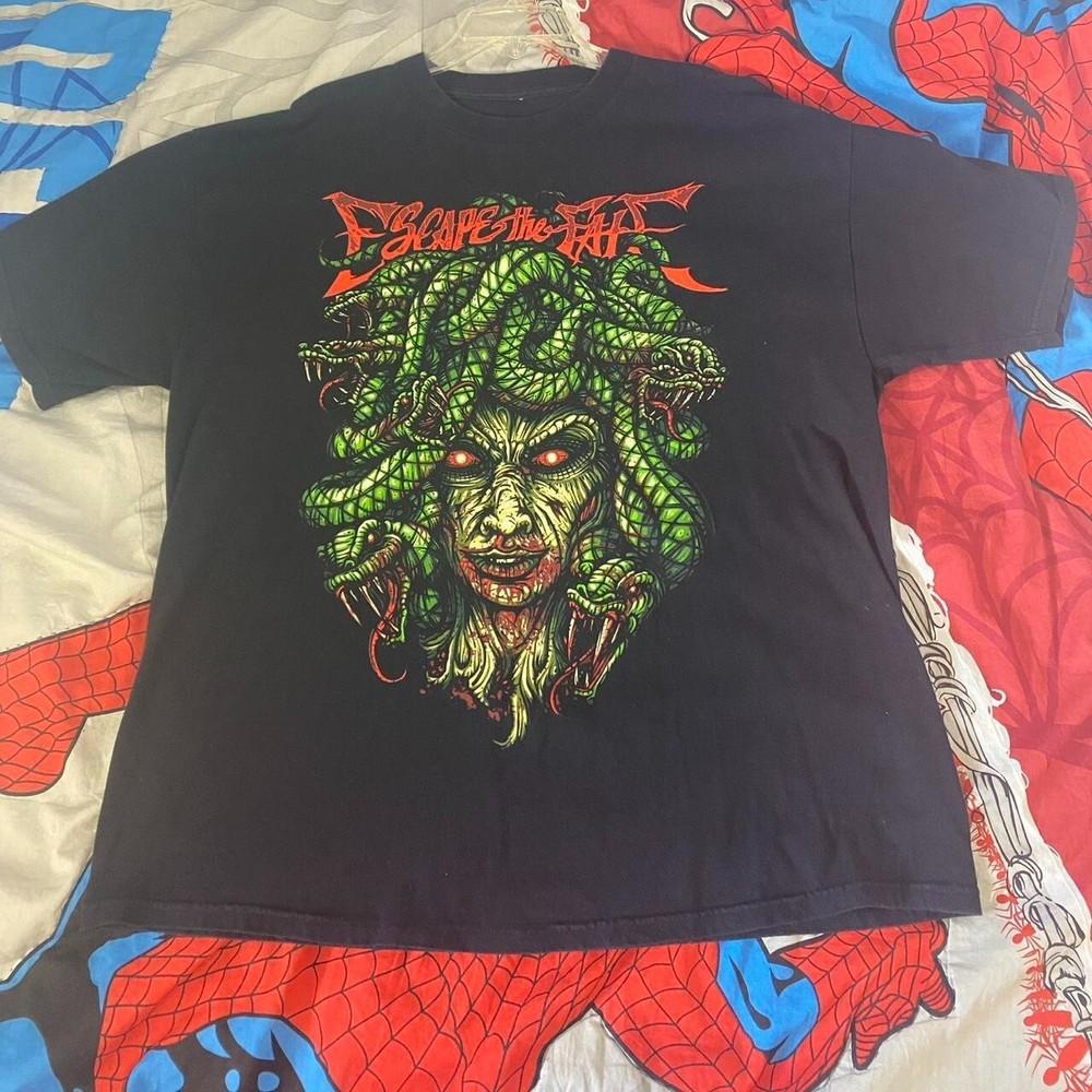 Vintage Escape the Fate Band Medusa Shirt Unisex Concert S to 5XL SG154 Unisex T-Shirt S 1900₽