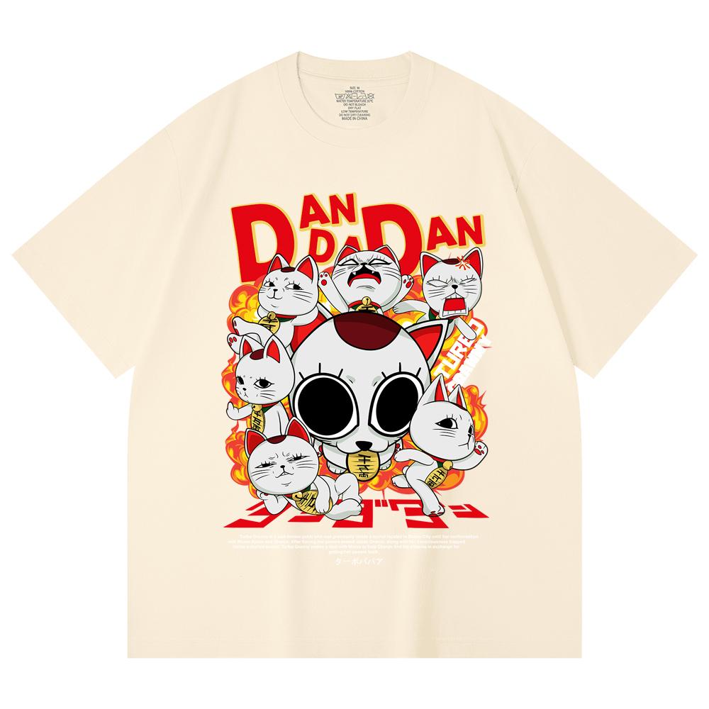 230 Gsm 100% Cotton Dandadan V12 Turbo Granny Print Unisex Heavy Cotton T Shirt