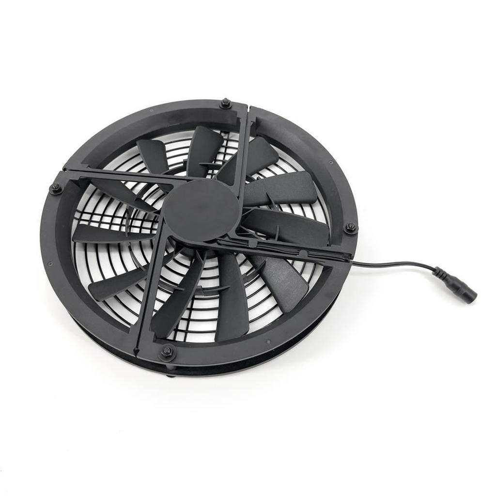 Solar Powered Fan for Camping Outdoor 20W Solar Panel Fan Kit 3000 RPM IP65 Waterproof Versatile for Homes RVs