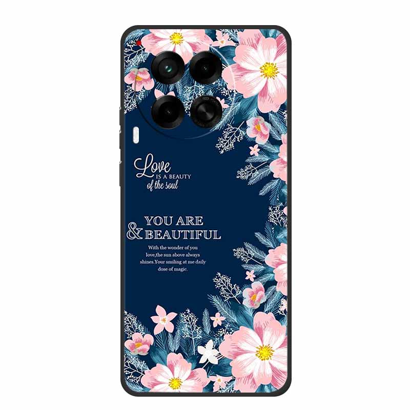 6.78" For Tecno Camon 30 Case Fashion Marble Black Silicone Soft TPU Back Cover Cases For Tecno Camon 30 5G Premier Phone Case