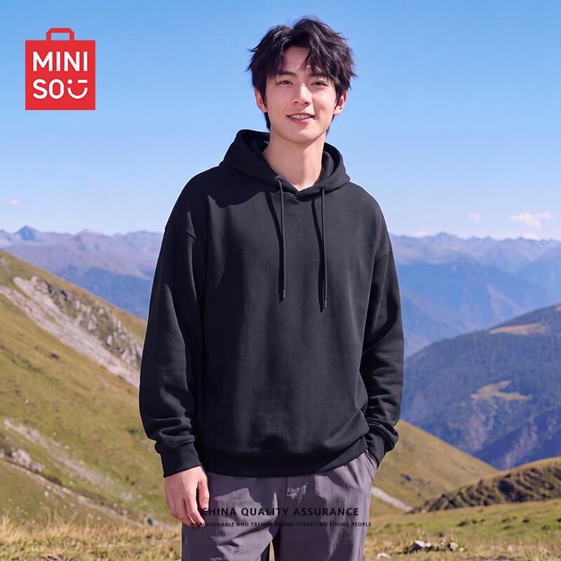 MINISO Heavyweight Hooded Pullover Sweatshirt