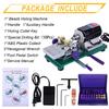 Small Household 300W Infinitely Variable Speed Pearl Buddha Bead Drilling and Punching Machine 15000rpm Drilling and Jewelry Kit