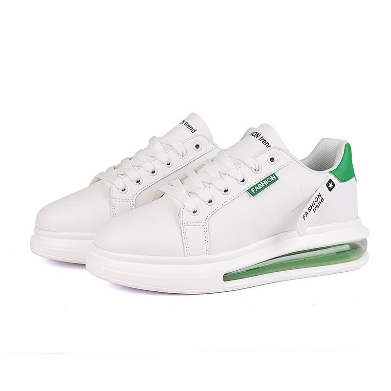 Four Seasons Air Cushion Shoes Men's Non-slip Casual Shoes Junior High School Daily Running Shoes Men's Small White Shoes