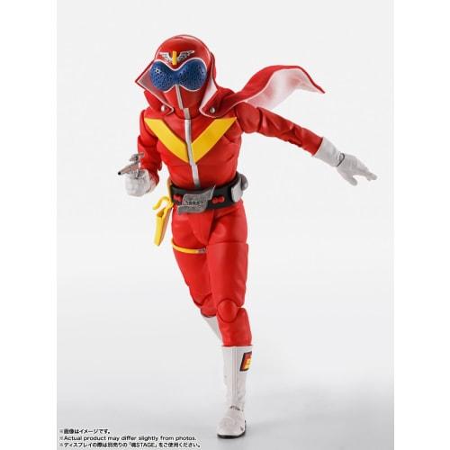 TAMASHII NATIONS S.H.Figuarts (Real Bone Carving Technique) Himitsu Sentai Gorenger Akarenger Super Sentai 50th Anniversary Ver. (First Press Limited
