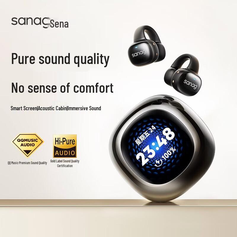 

SANAG S5 Pro Bone Conduction Bluetooth Headphones