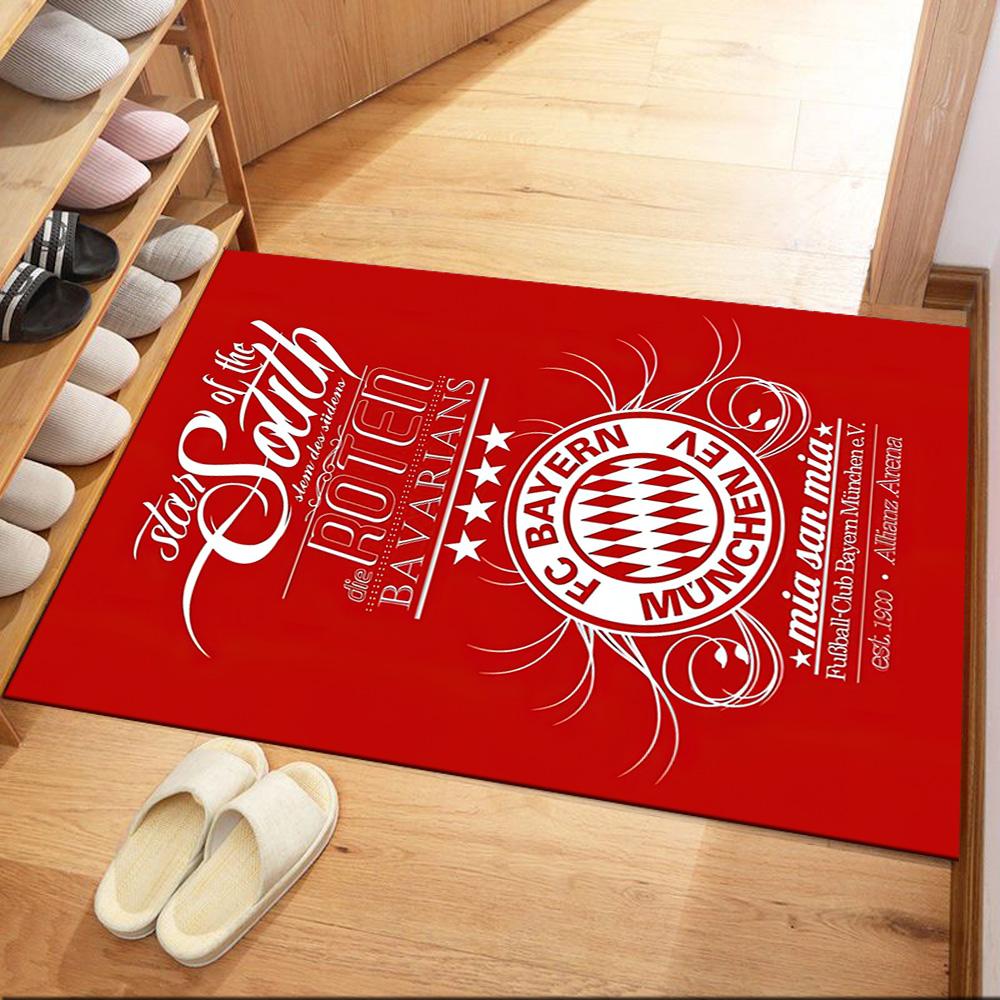 Bayern Munich Carpet Suitable for Foyer Living Rooms Playrooms Dormitory Antislip Carpet Decorate Offices Perfect Birthday/Christmas Gift Idea
