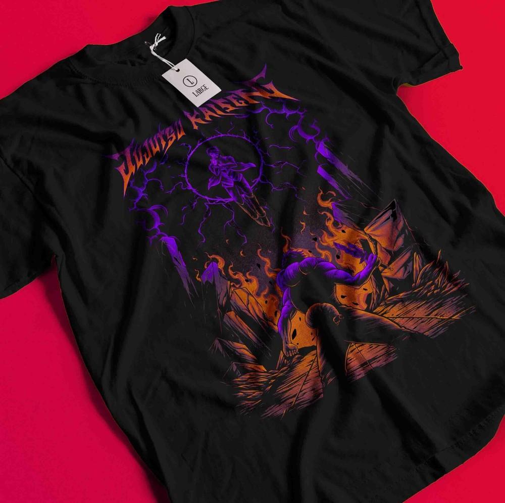 

Gojo Satoru vs Toji T-Shirt Sukuna Shirt Jujutsu Kaisen Tshirt Tee JJK Megumi BB1404 2XL