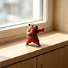 3D Printed Cute Capybara Figurine Funny Boxing Capybara Sculpture Collectible Animal Ornament for Home Office Desk Decor