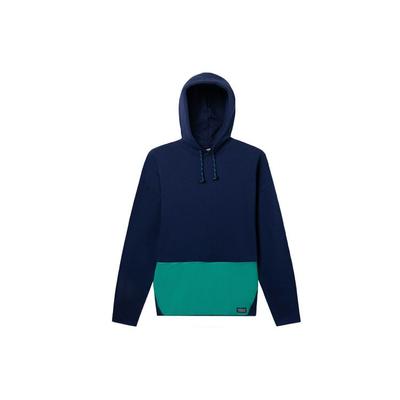Levis Color Block Drawstring Loose Hoodie Men Hoodies Blue A0756-0001