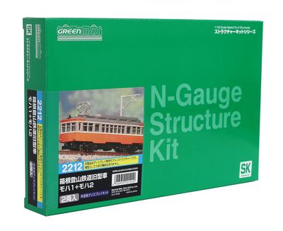 Green Max N-Spur Hakone Tozan Bahn Altes Modell Moha 1 Moha 2 Unbemalter Ausbausatz 2212 Modelleisenbahn Zug +