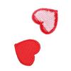 Patch Red Heart Shape Clothing Accessories Apparel Applique Patch Sticker Clothes Patch Patches