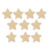 10 Pcs Star Wall Decoration Wooden Boho Star Wall Decor Nursery Wall Star Decoration for Baby Room Kids Bedroom