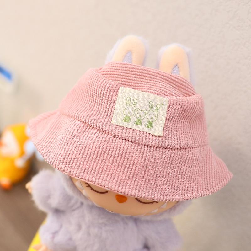 Labubu Pendant Sitting Party Doll Sweater Yarn Skirt Hat Shoes