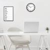 12-Inch Wall Clock | Analog Operation | Durable Polypropylene Construction | Silent Precision | Battery-Powered