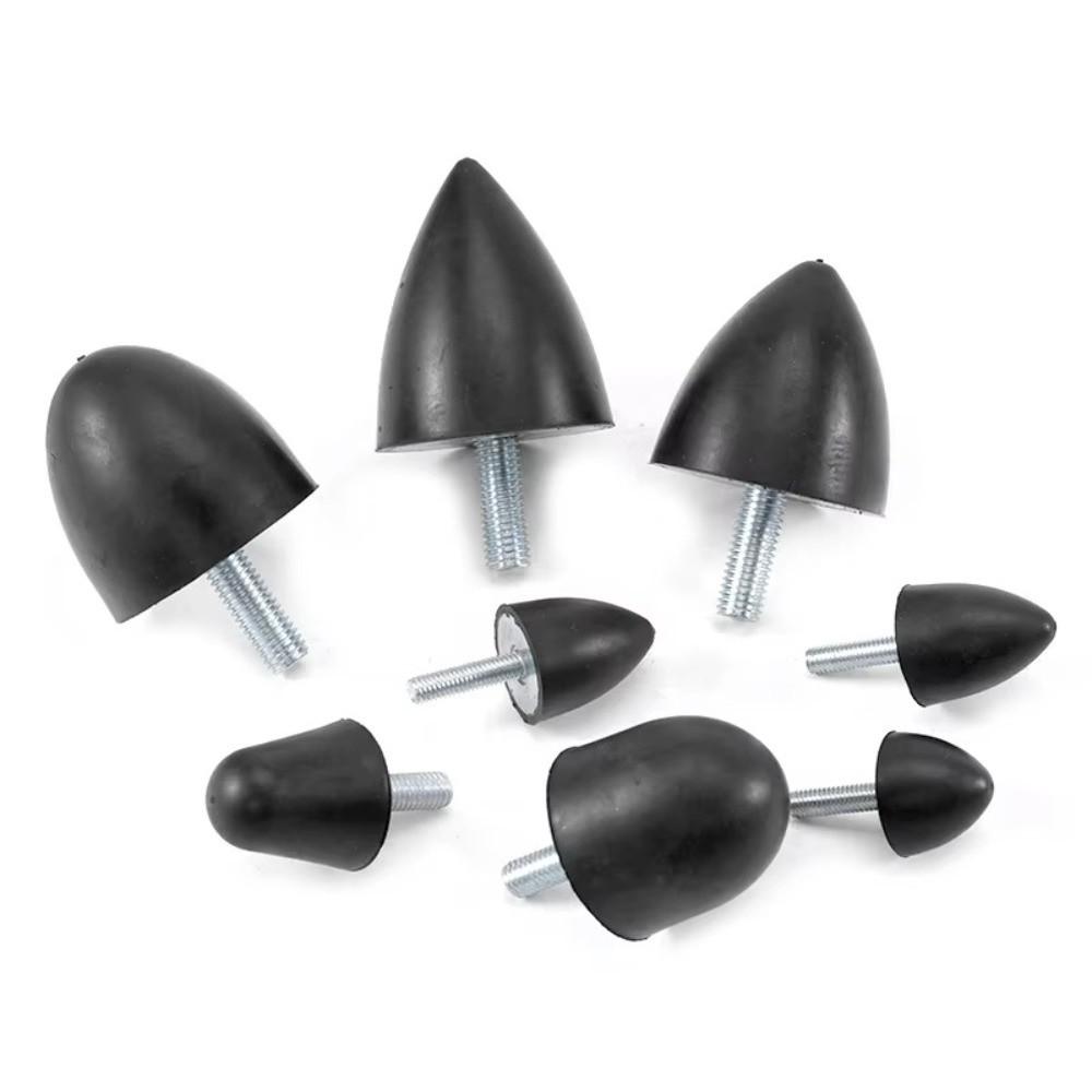 Thread Rubber Mount Vibration Isolation Base Conical Anti Collision Block  Vibration Control
