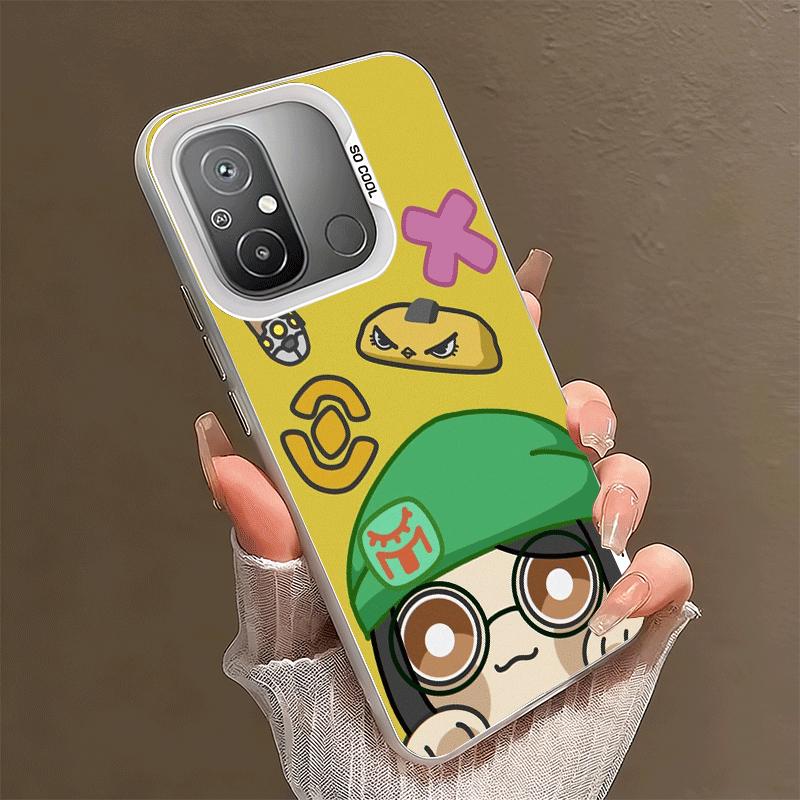 V-Valorant Cute Catoon Soft Phone Case for Xiaomi Redmi 15C 15 14C 13C 12C Poco X5 X6 X7 Pro X3 F8 F7 Ultra M8 13 12 Cover Back