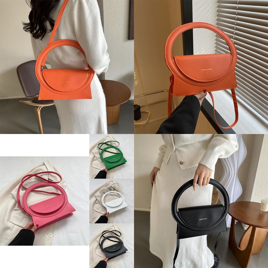 Trendy Small Square Pu Leather Shoulder Bag Stylish 2023 Fall Fashion Womens Handbag
