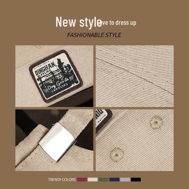 Retro Korean Melon-Skin Hat: Unisex Street Fashion for All Seasons