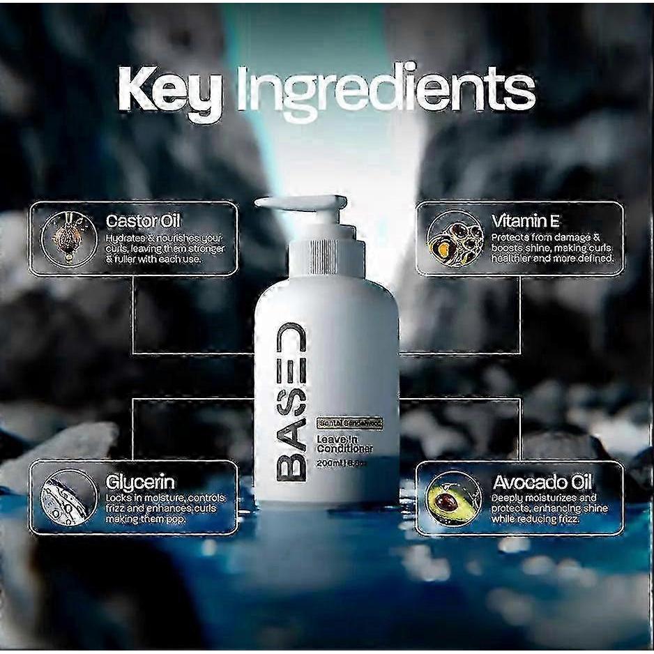 Based Bodyworks Leave$In Conditioner – Hydrating & Strengthening Formula