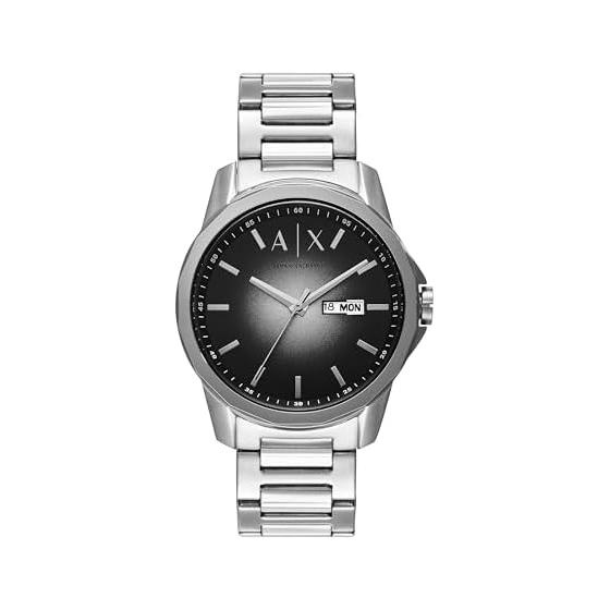 [A|X Armani Exchange] Часы BANKS AX1764 мужские серебряные