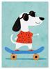 Poster Posters for Children Dog On a Board