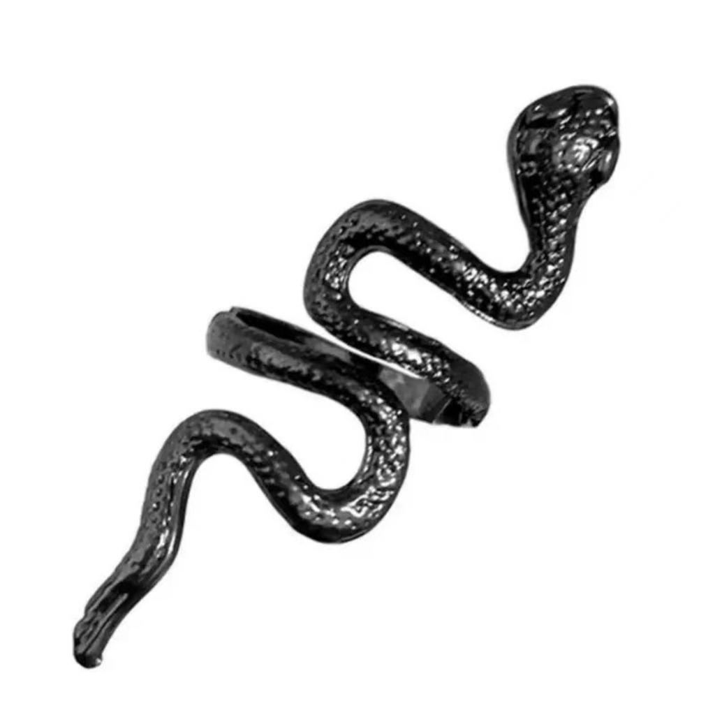 Snake Shape Ear Cuff Earring Lightweight Metal Ear Wrap Unique Design Adjustable Fit for Various Ear Sizes Fashion Jewelry Accessory
