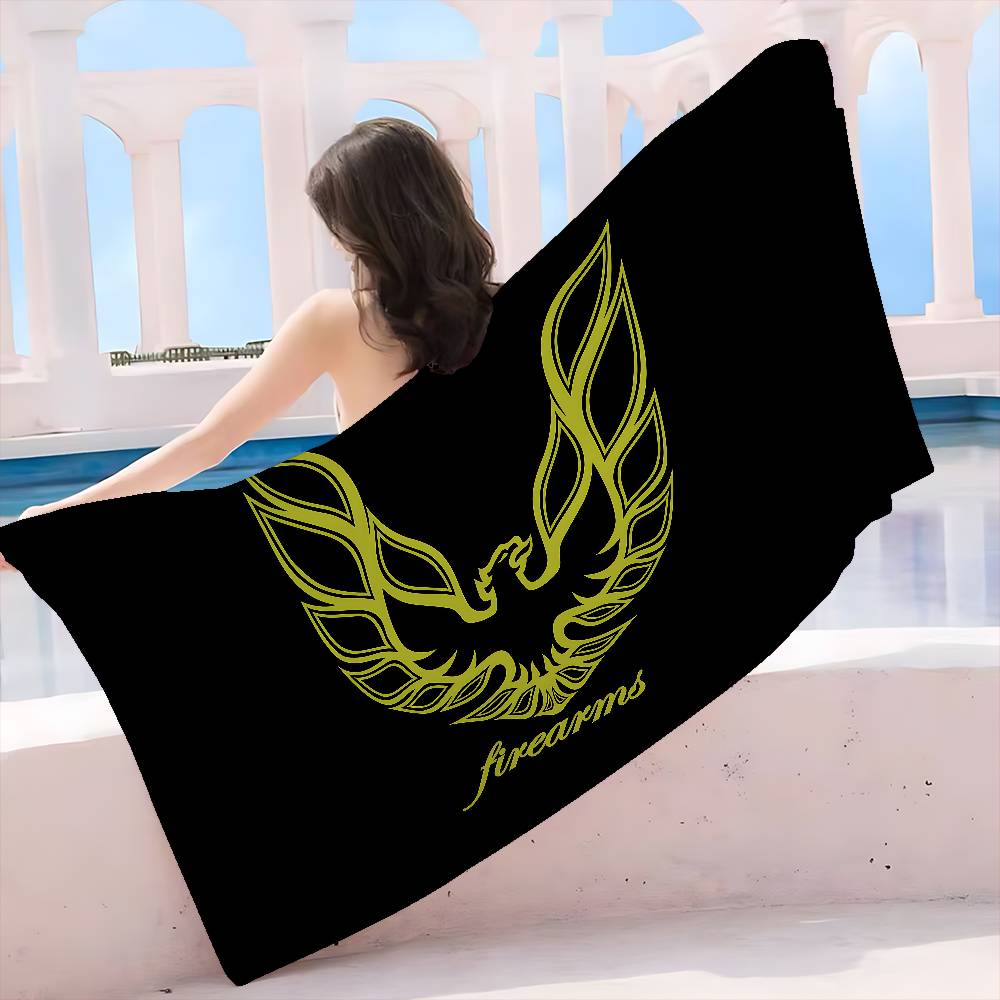 Pontiac Firebird Trans Big Microfiber Beach Towels Quick Dry Towel Sand Beach Towels Pool Towel for Travel Swim Pool Yoga