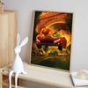 DIY Diamond Painting A Burning Car Cross Stitch Kit Mosaic Art Diamond Painting Full Circle Diamond Home Decoration