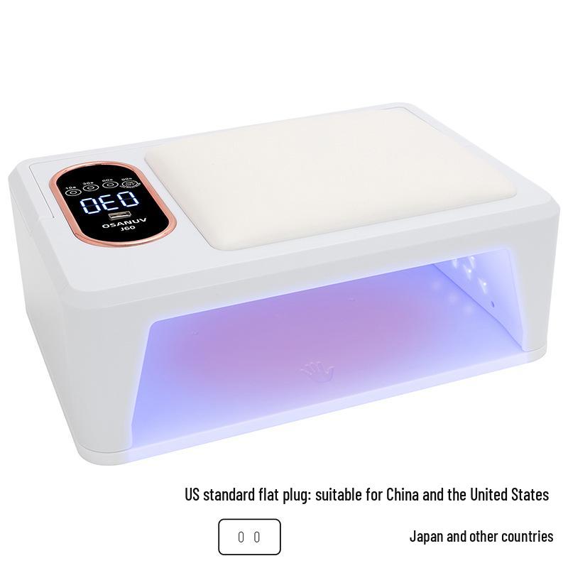 288W Podwójny Ręczny Suszarka do Paznokci Ultra Moc i Lampa do Terapii Światłem