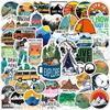 10 30 50 100Pcs Outdoor Travel Camping Graffiti Cartoon Stickers Decals Laptop Motorcycle Scrapbook Waterproof Sticker Kids Toy