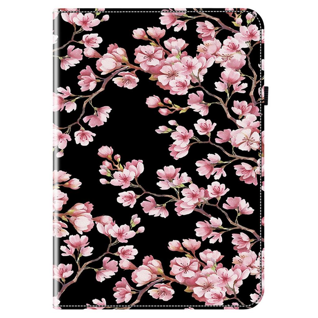 For Infinix Xpad Leather Case Pattern Printed Stand Tablet Cover with Card Slots