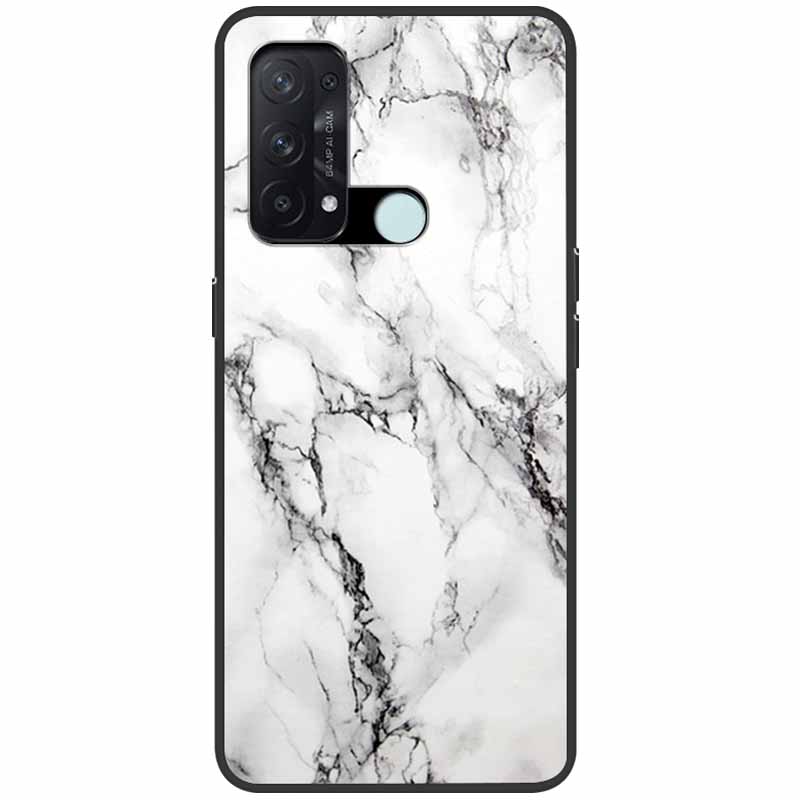 Case for Oppo Reno 5A Cover 3A A54 5G Marble Soft TPU Silicone Phone Covers for Oppo Reno5 A Case Reno3 A Reno5A Bumper Cool