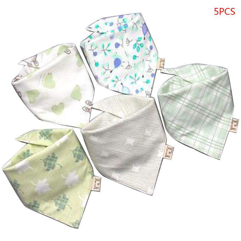 5 bucăți/pachet bavete pentru hrănire pentru sugari eșarfă prosop Bandana saliva triunghi dribble