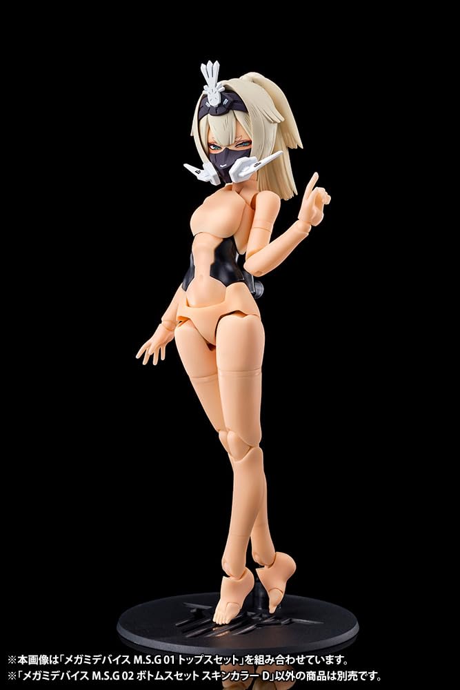 Kotobukiya Megami Device 02 Bottoms Set Skin Color D Approximately 20mm Tall Scale Plastic Model M.S.G 1/1