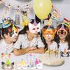 Fiesta de Cumpleaños Infantil Máscaras de Gato de Dibujos Animados Máscara Lindos Gatos Mascota Decoraciones para Fiestas Fiesta de Baby Shower Suministros de Decoración Facial